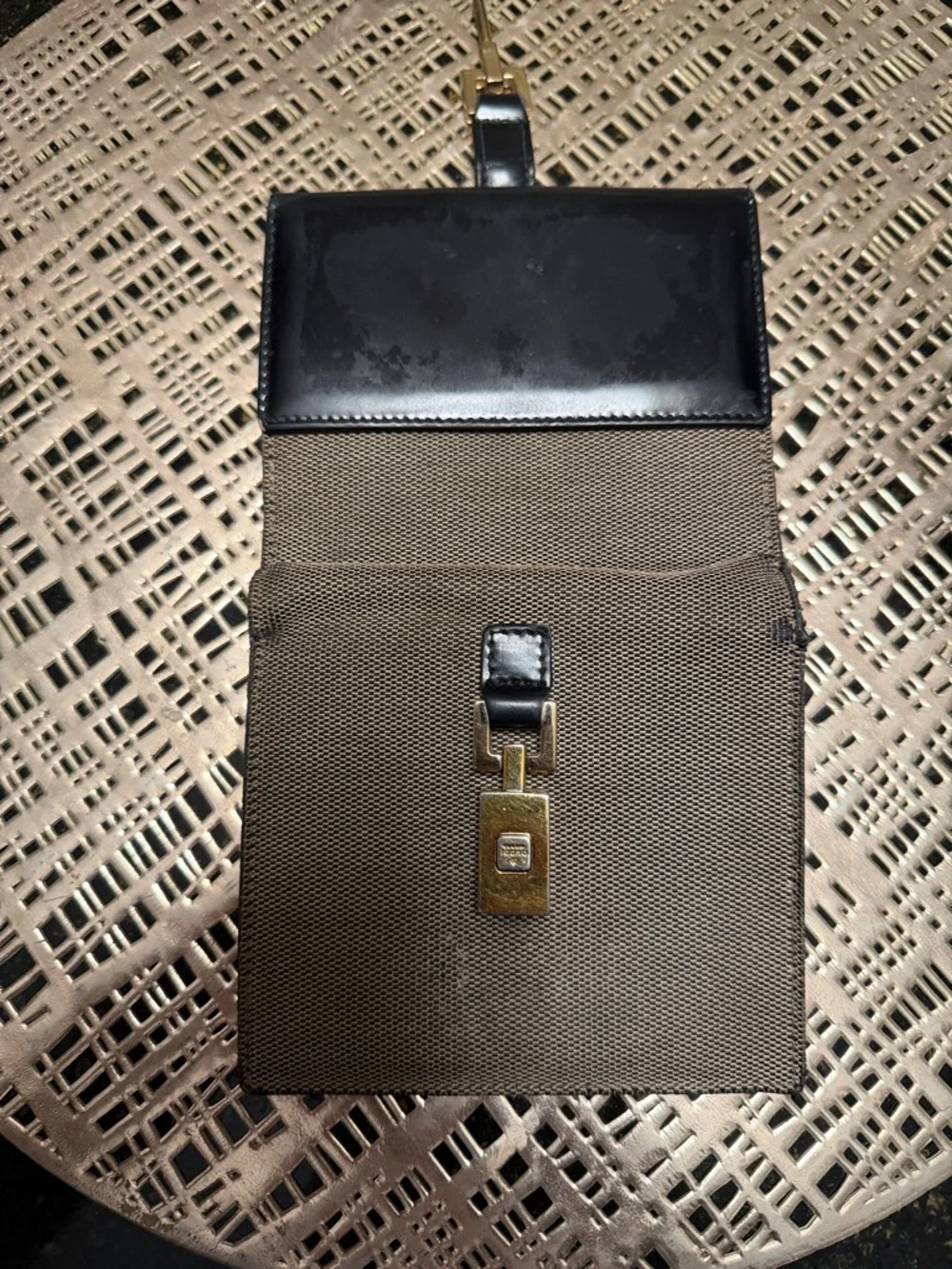 Gucci Wallet JACKIE Bifold Wallet with gold tone hardware, Made in Italy - Picture 7 of 9